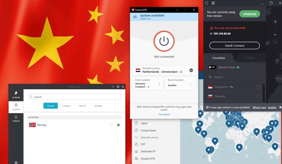 VPN для обхода блокировок в Китае