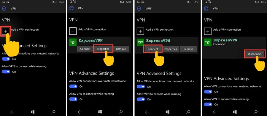 Как подключить VPN на Windows Mobile